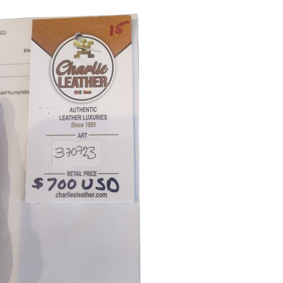 Genuine Charlie Leather Black with Fur Donatelia Large Handbag & Crossbody - Picture 10 of 13